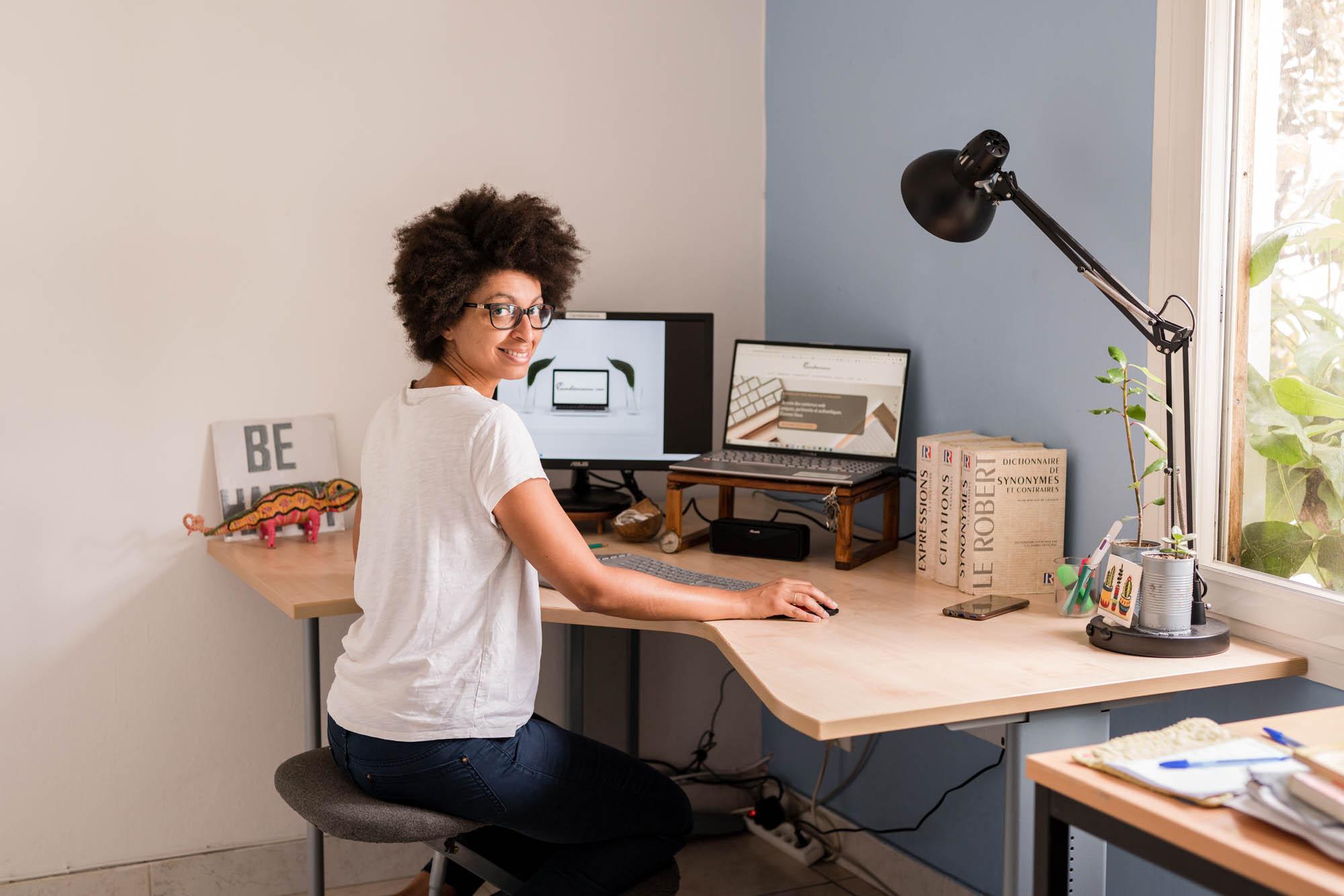 Gaelle JOSEPH est la freelance qui se cache derrière Caméléonienne